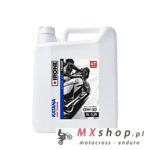 IPONE KATANA HIGH TORQUE 15W50 OLEJ SILNIKOWY 100% SYNTETYK 5L (API SP,JASO MA2)(AKC) (4)