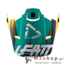 LEATT DASZEK/VISOR DO KASKU GPX 3.5 V19.1 GOLD/TEAL KOLOR ŻÓŁTY/NIEBIESKI ROZMIAR M-XXL (CZĘŚCI ZAMIENNE)