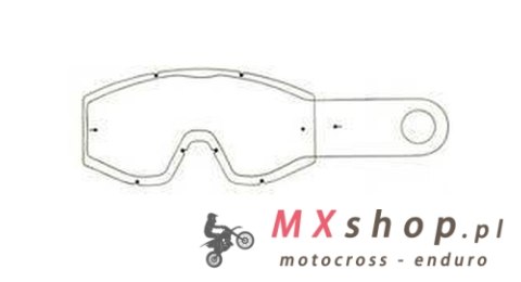 POLYWEL SZYBKA DO GOGLI Z ZACZEPAMI (BEZBARWNA) OAKLEY CROWBAR