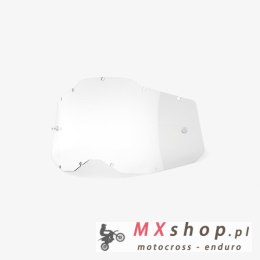 100 PROCENT AC2/ST2 YOUTH/JUNIOR REPLACEMENT LENS - CLEAR, SZYBA/ SZYBKA POJEDYNCZA DO GOGLI ACCURI 2/ STRATA 2 JUNIOR YOUTH DZI