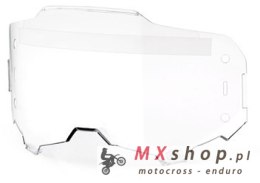 100 PROCENT ARMEGA / ARMATIC FORECAST ROLL-OFF REPLACEMENT LENS - CLEAR - SZYBKA DO GOGLI ARMEGA / ARMATIC FORECAST ROLL-OFF KOL