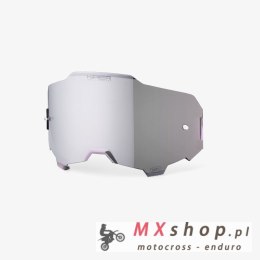100 PROCENT ARMEGA / ARMATIC REPLACEMENT HIPER MIRROR SILVER LENS - SZYBA/SZYBKA/SZYBKA HIPER DO GOGLI ARMEGA / ARMATIC KOLOR SR