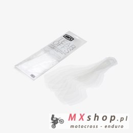 100 PROCENT RC2/AC2/ST2 STANDARD TEAR-OFFS 50PK - ZRYWKI / ZRZUTKI DO GOGLI RACECRAFT 2 / ACCURI 2 / STRATA 2 (50 SZTUK) STARY K