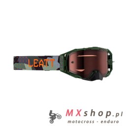 LEATT GOGLE VELOCITY 6.5 GOGGLE CACTUS ROSE UC 32% - KOLOR ZIELONY SZYBKA RÓŻOWE ZŁOTO
