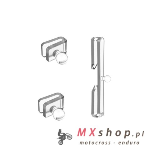 LEATT MOCOWANIE ZRYWEK/TEAR-OFF POST STRAP NA PASKU GOGLI 4.5 - 3 SZTUKI (CZĘŚCI ZAMIENNE)