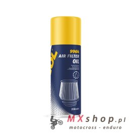 MANNOL AIR FILTER OIL PŁYN (OLEJ) DO NASĄCZANIA FILTRÓW POWIETRZA W SPRAY'U 200ML (9964) (24)