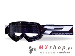 PROGRIP GOGLE PG3101-102 ATZAKI CH KID DZIECIĘCE KOLOR CZARNY (SZYBA PG3113CH PRZEZROCZYSTA 1MM PODWÓJNA, NO FOG, ANTI UV) (3101