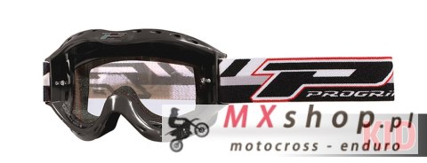 PROGRIP GOGLE PG3101-102 ATZAKI KID DZIECIĘCE KOLOR CZARNY (SZYBA PG3111 PRZEZROCZYSTA 1MM, NO FOG, ANTI UV) (PG3101BK ) (3101-1