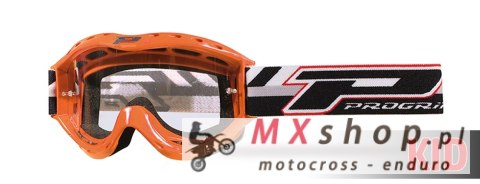 PROGRIP GOGLE PG3101-106 ATZAKI KID DZIECIĘCE KOLOR POMARAŃCZOWY (SZYBA PG3111 PRZEZROCZYSTA 1MM, NO FOG, ANTI UV) (PG3101OR) (3