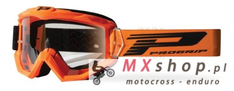 PROGRIP GOGLE PG3201-166 ATZAKI KOLOR POMARAŃCZOWY FLUO (SZYBA PG3213 ANTISCRATCH, ANTI UV) (3201-166) - WYCOFANE Z OFERTY - WYP
