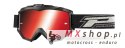 PROGRIP GOGLE PG3204-185 DARK SIDE KOLOR CZARNY MATT (SZYBA PG3248 CZERWONA LUSTRZANA ANTISCRATCH, NO FOG, ANTI UV) (PG3204BKMRD