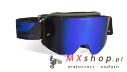 PROGRIP GOGLE PG3205-181 MAGNET KOLOR CZARNY MATT (SZYBA PG3218-104 NIEBIESKA LUSTRZANA ANTISCRATCH, NO FOG, ANTI UV) - PROMOCJA