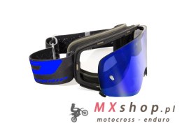 PROGRIP GOGLE PG3205-181 MAGNET KOLOR CZARNY MATT (SZYBA PG3218-104 NIEBIESKA LUSTRZANA ANTISCRATCH, NO FOG, ANTI UV) - PROMOCJA