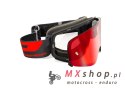 PROGRIP GOGLE PG3205-185 MAGNET KOLOR CZARNY MATT (SZYBA PG3217-107 CZERWONA LUSTRZANA ANTISCRATCH, NO FOG, ANTI UV) - PROMOCJA 