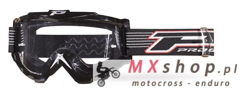 PROGRIP GOGLE PG3301-102 NASWA KOLOR CZARNY (SZYBA PG3210 ANTISCRATCH, NO FOG, ANTI UV) (PG3301/14BK) (3301-102) - WYCOFANE Z OF