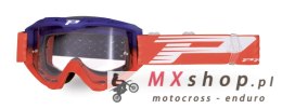 PROGRIP GOGLE PG3450-338 LS RIOT KOLOR NIEBIESKI CZERWONY (SZYBA PG3210, NO FOG, NO SCRACHT) (3450-338 TR) - PROMOCJA - STD CENA