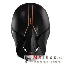 SHOT RACING WYPRZEDAŻ KASK MOTO FURIOUS RAW 3.0 BLACK BRONZE MATT KOLOR BRĄZOWY MAT/CZARNY ROZMIAR L