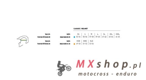 SHOT RACING WYPRZEDAŻ KASK MOTO FURIOUS RAW 3.0 BLACK BRONZE MATT KOLOR BRĄZOWY MAT/CZARNY ROZMIAR L