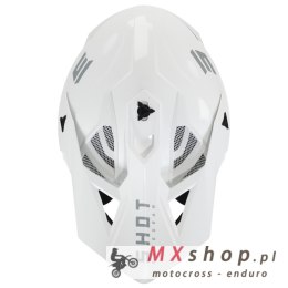 SHOT RACING WYPRZEDAŻ KASK MOTO LITE SOLID WHITE GLOSSY 2.0 KOLOR BIAŁY BŁYSZCZĄCY ROZMIAR L