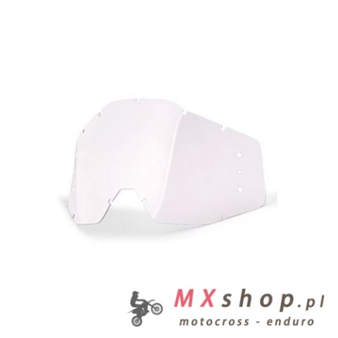 SHOT RACING WYPRZEDAŻ SZYBA/SZYBKA DO GOGLI ROCKED KID (JUNIOR) CLEAR LENS ROCKET KID KOLOR PRZEŹROCZYSTY