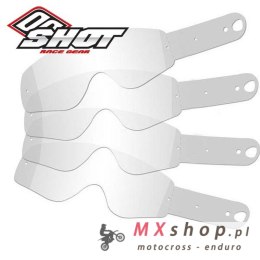 SHOT RACING WYPRZEDAŻ ZRYWKI DO GOGLI ROCKET 10 SZT (JUNIOR) PACK TEAR OFF ROCKET KID