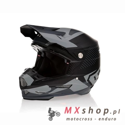 6D HELMETS KASK CROSS/ENDURO MODEL ATR-2 FUSION BLACK KOLOR CZARNY/SZARY ROZMIAR L ( 58 - 59 CM )