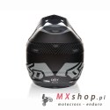 6D HELMETS KASK CROSS/ENDURO MODEL ATR-2 FUSION BLACK KOLOR CZARNY/SZARY ROZMIAR L ( 58 - 59 CM )