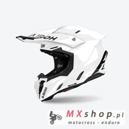 AIROH KASK CROSS / ENDURO / ATV / QUAD TWIST 3 KOLOR KOLOR BIAŁY POŁYSK ROZMIAR M