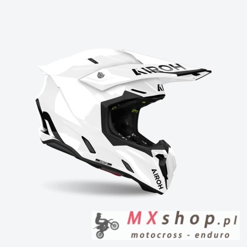 AIROH KASK CROSS / ENDURO / ATV / QUAD TWIST 3 KOLOR KOLOR BIAŁY POŁYSK ROZMIAR M