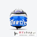 AIROH PROMOCJA KASK CROSS / ENDURO / ATV / QUAD AVIATOR ACE 2 GROUND BLUE GLOSS KOLOR SZARY/BIAŁY/NIEBIESKI ROZMIAR L
