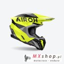 AIROH PROMOCJA KASK CROSS / ENDURO / ATV / QUAD TWIST 3 KING KOLOR SZARY/CZARNY/ŻÓŁTY FLUO ROZMIAR M