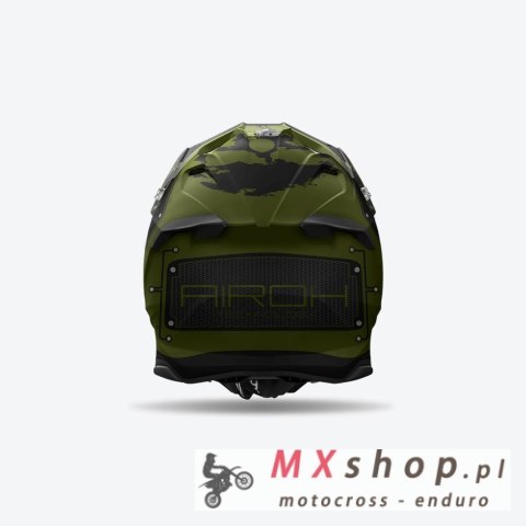 AIROH PROMOCJA KASK CROSS / ENDURO / ATV / QUAD TWIST 3 MILITARY MATT KOLOR ZIELONY/CZARNY MAT ROZMIAR M