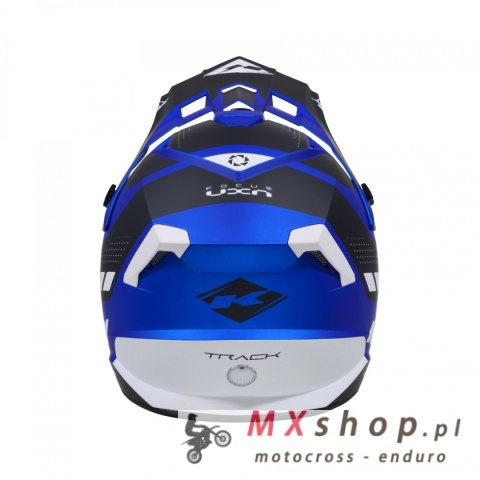 KENNY RACING KASK CROSS/ENDURO MODEL TRACK GRAPHIC CANDY BLUE MATT KOLOR CZARNY/NIEBIESKI/BIAŁY ROZMIAR XXL ( 63 - 64 CM )