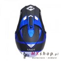 KENNY RACING KASK CROSS/ENDURO MODEL TRACK GRAPHIC CANDY BLUE MATT KOLOR CZARNY/NIEBIESKI/BIAŁY ROZMIAR XXL ( 63 - 64 CM )