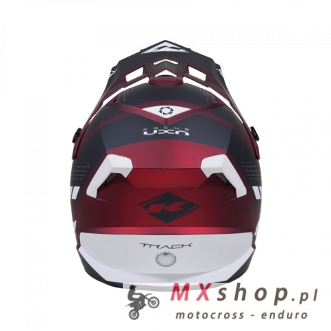 KENNY RACING KASK CROSS/ENDURO MODEL TRACK GRAPHIC CANDY RED MATT KOLOR CZARNY/CZERWONY/BIAŁY ROZMIAR L ( 59 - 60 CM )