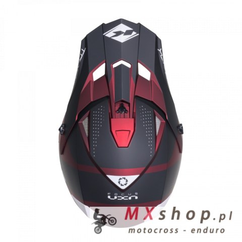 KENNY RACING KASK CROSS/ENDURO MODEL TRACK GRAPHIC CANDY RED MATT KOLOR CZARNY/CZERWONY/BIAŁY ROZMIAR XL ( 61 - 62 CM )