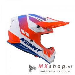 KENNY RACING KASK CROSS/ENDURO MODEL TRACK GRAPHIC PATRIOT KOLOR BIAŁY/NIEBIESKI/CZERWONY ROZMIAR XXL ( 63 - 64 CM )