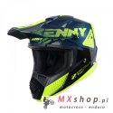 KENNY RACING KASK CROSS/ENDURO MODEL TRACK GRAPHIC ZOOM PETROL KOLOR NIEBIESKI/ŻÓŁTY ROZMIAR XL ( 61 - 62 CM )