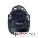 KENNY RACING KASK CROSS/ENDURO MODEL TRACK SOLID MATT BLACK HOLOGRAPHIC KOLOR CZARNY/SZARY ROZMIAR XS ( 53 - 54 CM )