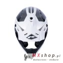 KENNY RACING WYPRZEDAŻ KASK CROSS/ENDURO MODEL TITANIUM MIPS BLACK/WHITE KOLOR BIAŁY/CZARNY ROZMIAR L ( 59 - 60 CM )