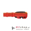 LEATT GOGLE ROWEROWE VELOCITY 4.0 GOGGLE X-FLOW MTB IRIZ RED 26% KOLOR CZERWONY/POMARAŃCZOWY SZYBKA MULTICOLOR LUSTRO