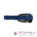 LEATT GOGLE ROWEROWE VELOCITY 4.0 GOGGLE MTB CYAN 83% KOLOR GRANATOWY/NIEBIESKI SZYBKA PRZEŹROCZYSTA