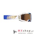 LEATT GOGLE ROWEROWE VELOCITY 5.0 MTB IRIZ GOGGLE ULTRABLUE BRONZE 68% - KOLOR BIAŁY/GRANATOWY SZYBKA LUSTRZANA BRĄZOWA