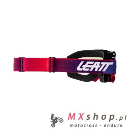 LEATT GOGLE VELOCITY 4.5 IRIZ SUNDOWN PURPLE 78% - KOLOR FIOLETOWY/CZERWONY SZYBKA FIOLETOWA LUSTRO