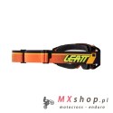 LEATT GOGLE VELOCITY 5.5 CITRUS LIGHT GREY 58% - KOLOR POMARAŃCZOWY/CZARNY SZYBKA PRZYDYMIANA