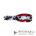 LEATT GOGLE VELOCITY 5.5 FORGE ROSE UC 32% - KOLOR SZARY/CZERWONY/CZARNY SZYBKA CZERWONA