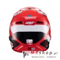 LEATT KASK MOTO 3.5 V24 (+GOGLE VELOCITY 4.5 GRATIS) HELMET KIT RED KOLOR CZERWONY/CZARNY/BIAŁY ROZMIAR XXL (63-64 cm)