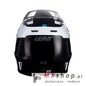 LEATT KASK MOTO 8.5 V24 (+GOGLE VELOCITY 5.5 GRATIS) HELMET KIT BLACK/WHITE KOLOR CZARNY/BIAŁY ROZMIAR L (59-60 cm)