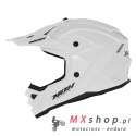 NOX KASK CROSS / OFFROAD N761 SOLID KID / JUNIOR (DZIECIĘCY) KOLOR BIAŁY POŁYSK ROZMIAR XXL (ZAPIĘCIE MIKROMETRYCZNE)