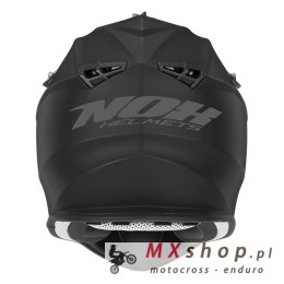 NOX PROMOCJA KASK CROSS / OFFROAD N633 SOLID KOLOR CZARNY MAT ROZMIAR L (ZAPIĘCIE MIKROMETRYCZNE)